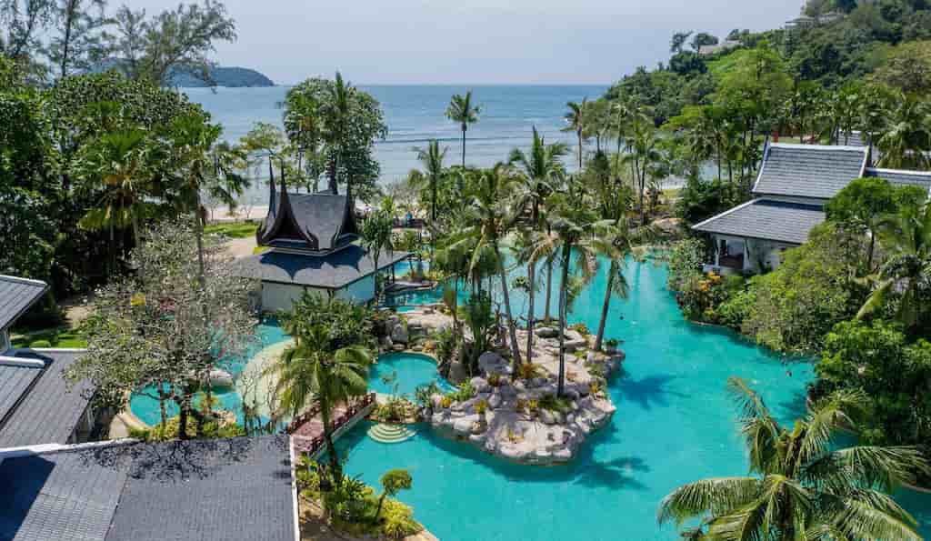 Resort Thavorn Beach na região de Kamala em Phuket