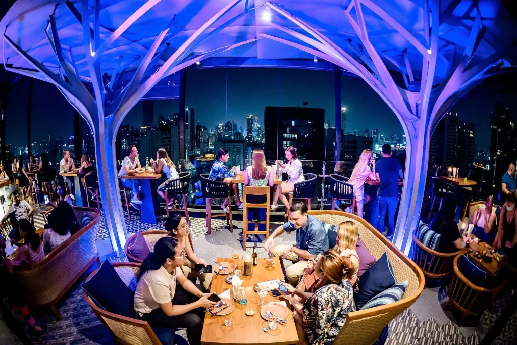 Rooftop em Bangkok | Phi Phi Brazuca