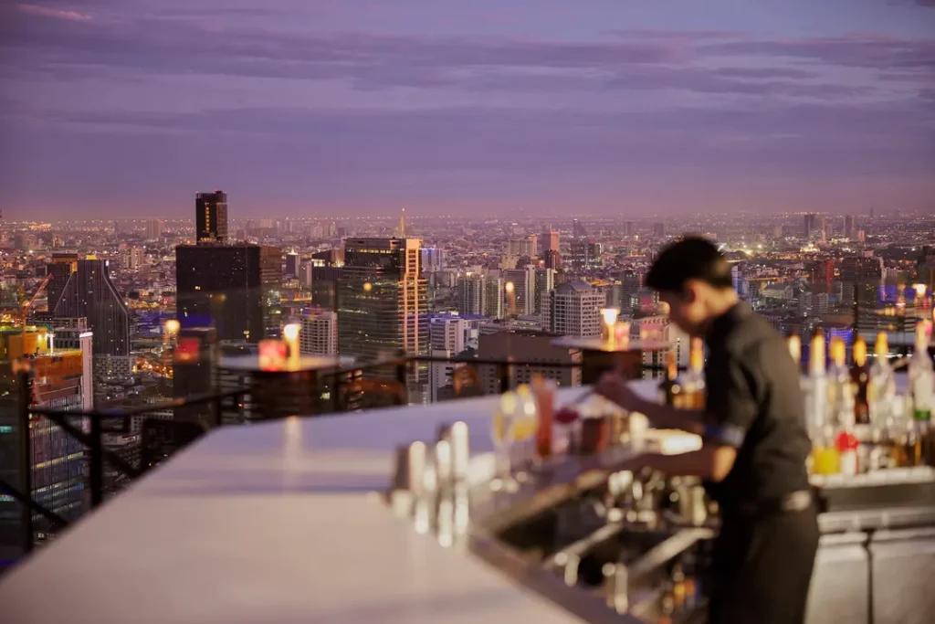 Rooftop em Bangkok | Phi Phi Brazuca