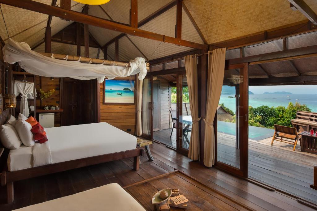 acomodação em resort de luxo em Koh Lipe