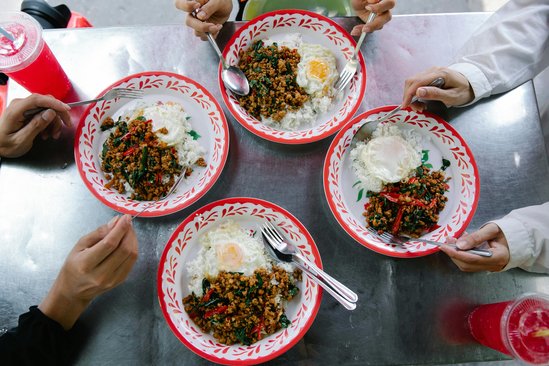 onde comer em Bangkok