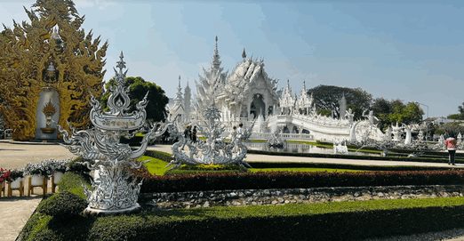 Templo Branco em Chiang Rai