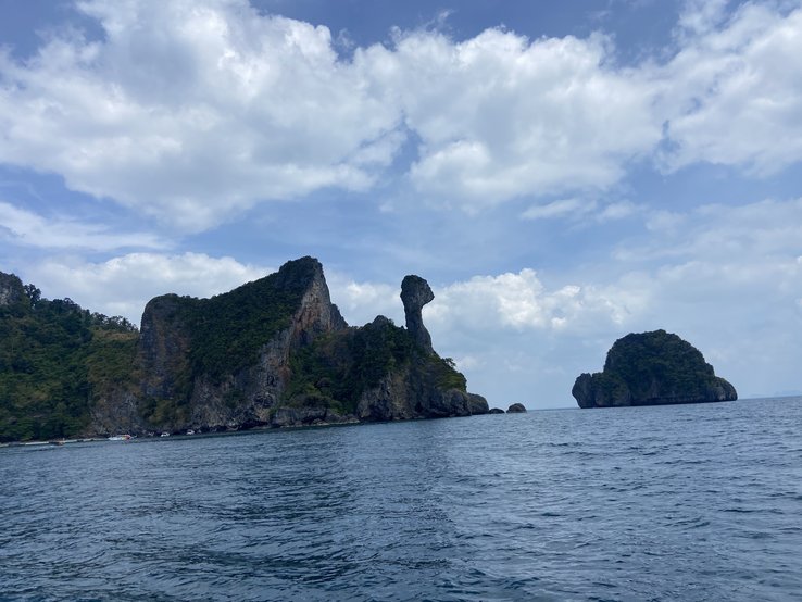 Ilhas e paradas em Krabi