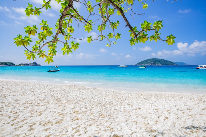 Praias paradisíacas nas ilhas Similan