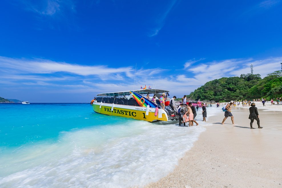 como chegar em Similan Islands